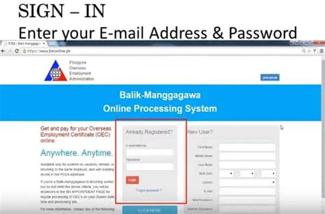 bmonline|BM Online OEC Exemption 2023: An Ultimate Guide for OFWs.